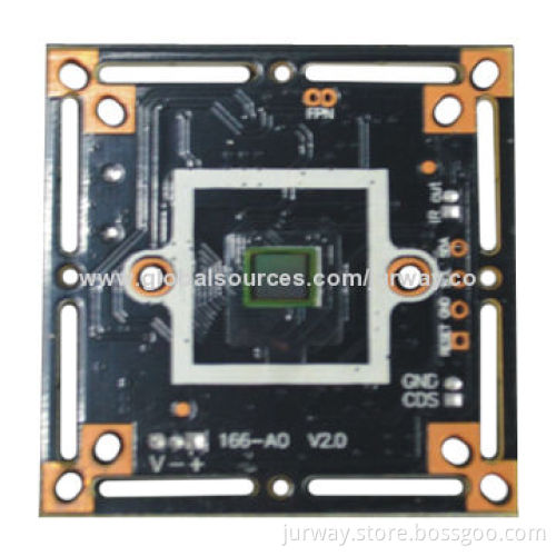 650TVL Board Camera, 1/3-inch Low-lux Sony CCD, Supported OSD Menu, Sized 38 x 38, 32 x 32mm